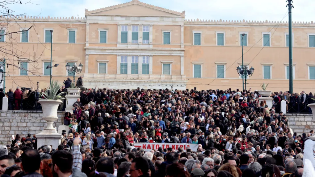 Τέμπη: Έκτακτες κυκλοφοριακές ρυθμίσεις στο κέντρο της Αθήνας λόγω των συγκεντρώσεων