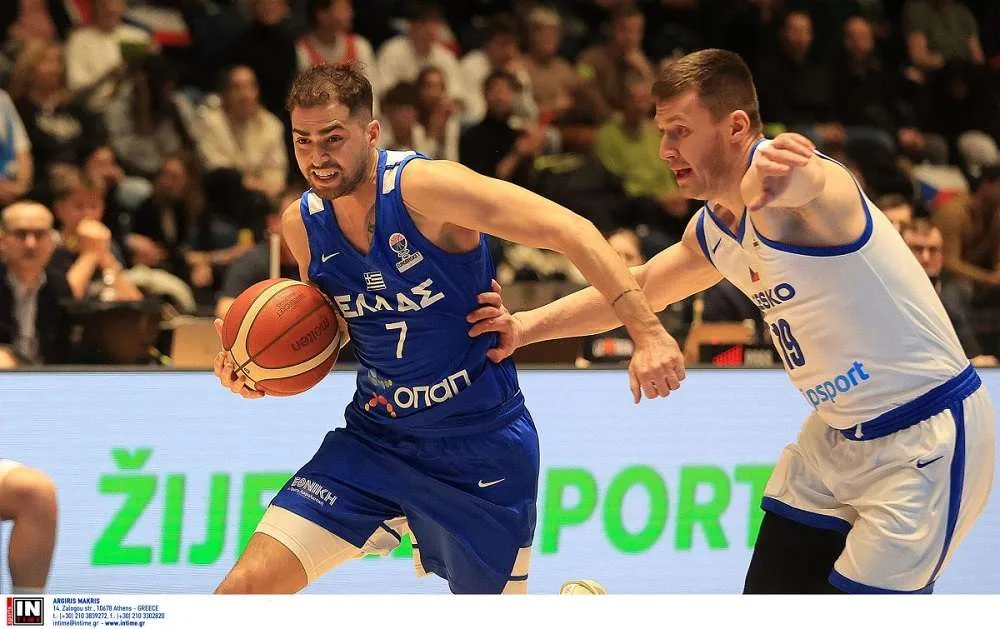 Τσεχία – Ελλάδα 89-93: Η Εθνική μας προκρίθηκε στο Eurobasket 2025