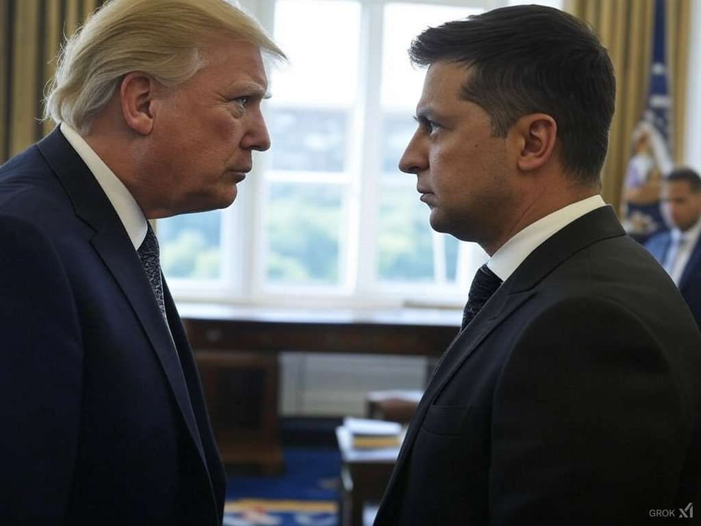 «Πιάστηκαν στα χέρια» Τραμπ και Ζελένσκι για τη συμφωνία για τις ουκρανικές σπάνιες γαίες