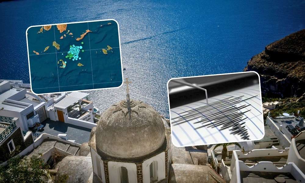 ΕΚΠΑ για σεισμούς στη Σαντορίνη: Κίνδυνος κατολισθήσεων ακόμα και με έντονη βροχή