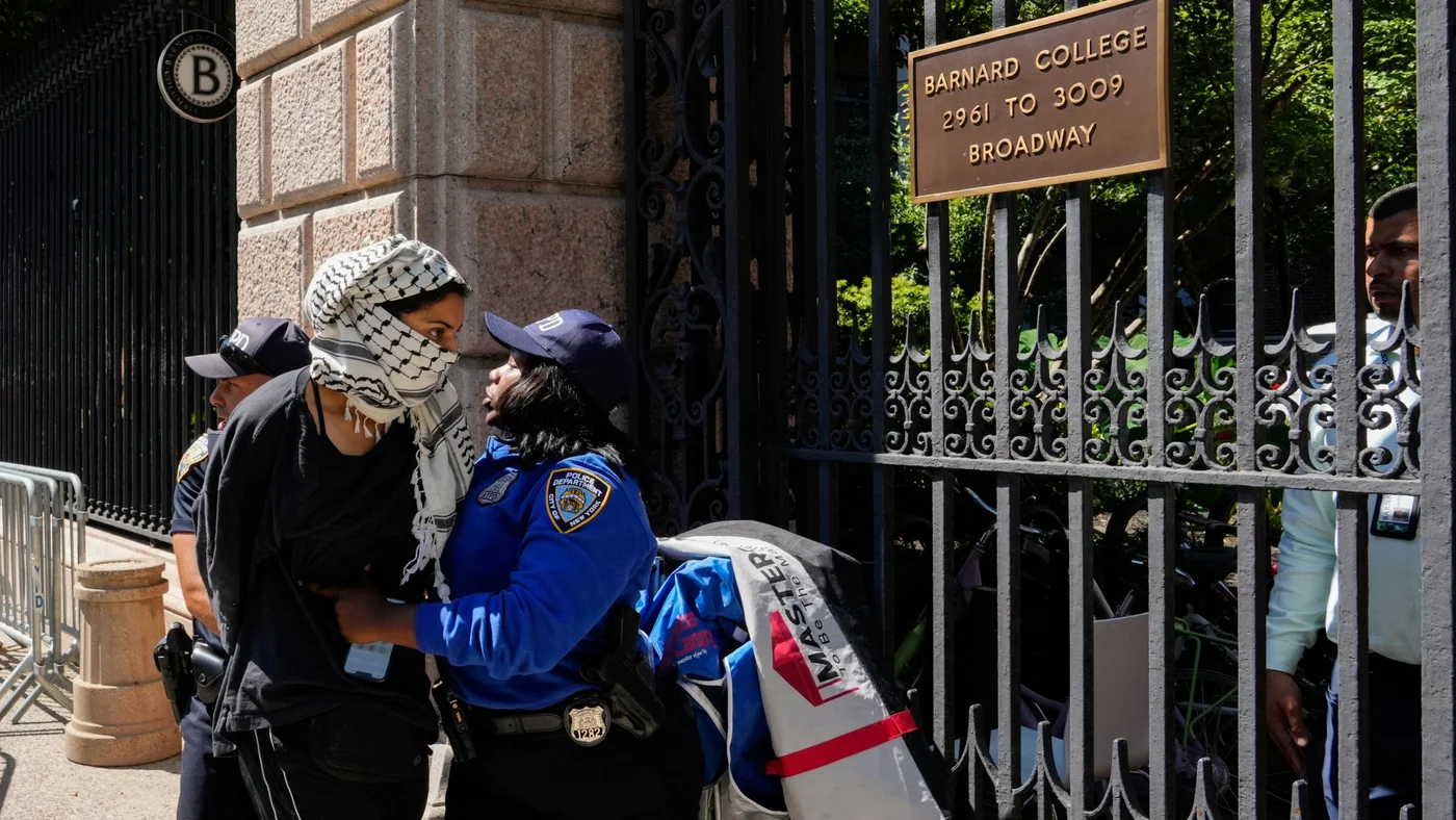 Τρίτος φοιτητής αποβλήθηκε από το Κολέγιο Barnard του Κολούμπια για φιλοπαλαιστινιακό ακτιβισμό