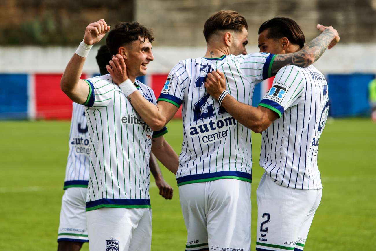 Πέρασε εύκολα από την Ηλιούπολη η Κηφισιά (3-0) – «Διπλό» της Καλαμάτας στο Αιγάλεω