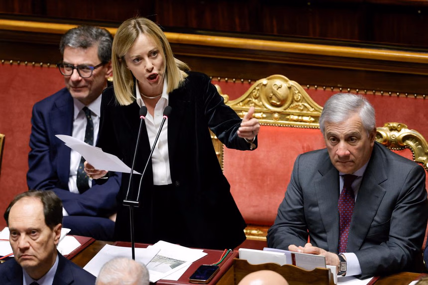Η Μελόνι προειδοποιεί την ΕΕ για τον εμπορικό πόλεμο με τις ΗΠΑ – Δεν θα στείλει στρατεύματα στην Ουκρανία
