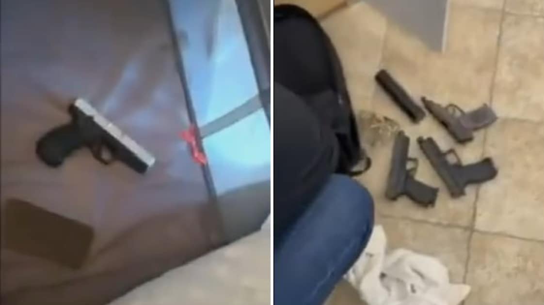 Αποκαλυπτικό βίντεο με τα όπλα των Τούρκων δραστών της μαφιόζικης εκτέλεσης στη Γλυφάδα