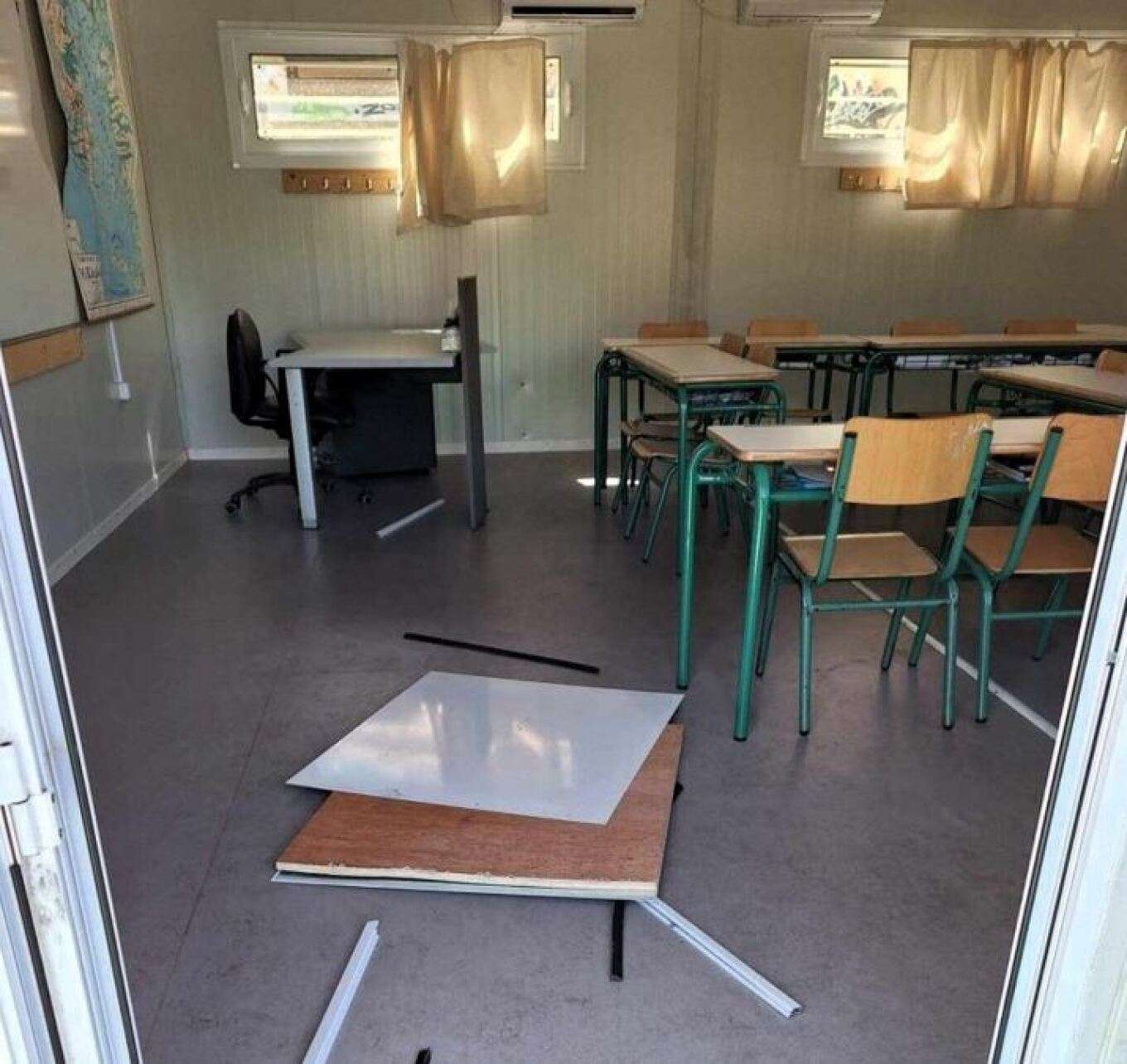 Άγνωστοι βανδάλισαν το 17ο δημοτικό σχολείο Αιγάλεω