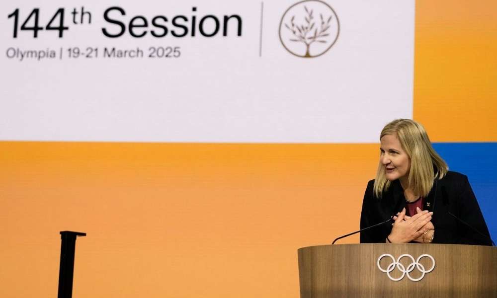 Κίρστι Κόβεντρι: «Είμαι ιδιαίτερα περήφανη που είμαι η πρώτη γυναίκα πρόεδρος της ΔΟΕ» (Βίντεο)