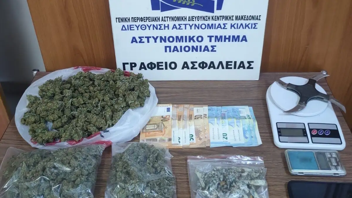 Θεσσαλονίκη: Συνελήφθη άνδρας «Φορτωμένος» με παραισθησιογόνα, κάνναβη και πολεμικό μαχαίρι