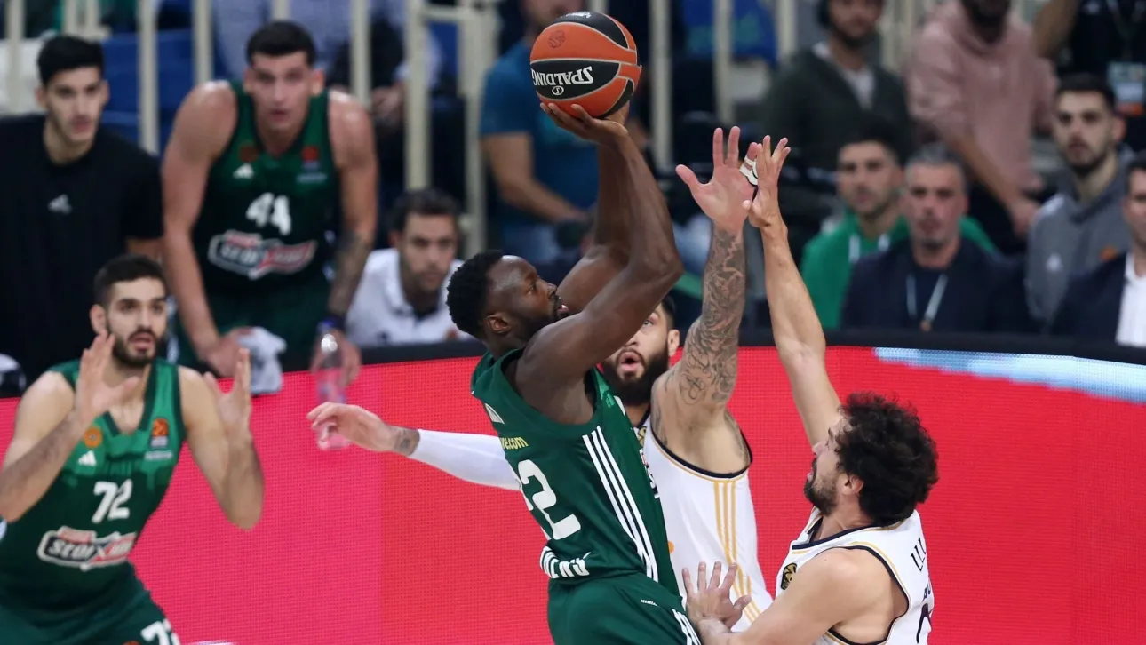 Παναθηναϊκός-Ρεάλ Μαδρίτης με σούπερ προσφορά* για κάθε πόντο του Ναν από το Pamestoixima.gr
