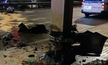 Με… αλβανικό δίπλωμα ο 20χρονος που «καρφώθηκε» σε κολώνα στην Ποσειδώνος