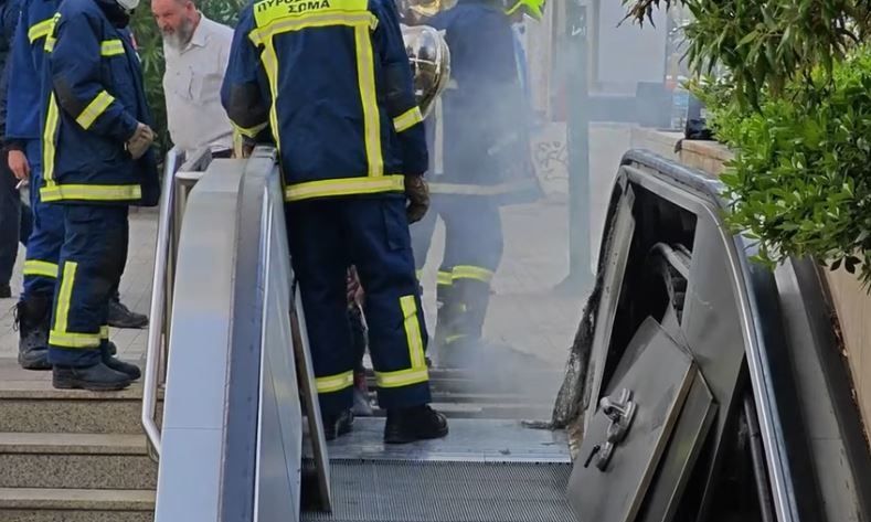 Αμπελόκηποι: ΑΝΑΣΤΑΤΩΣΗ ΣΤΟ ΜΕΤΡΟ! Καπνοί στις κυλιόμενες σκάλες!