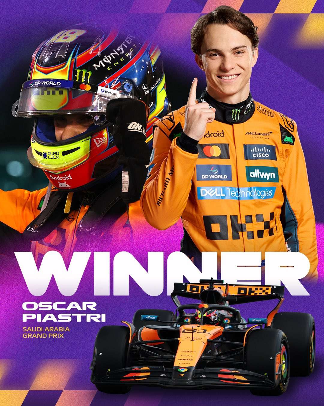 Νικήτρια η McLaren – Στη δεύτερη θέση ο Φερστάπεν
