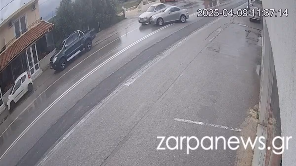 ΑΠΙΣΤΕΥΤΟ ΒΙΝΤΕΟ: Οδηγός προκαλεί τροχαίο και φεύγει!