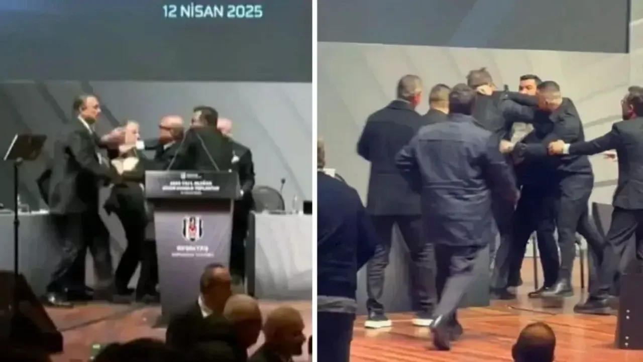 Απίστευτο σκηνικό στη Μπεσίκτας: Πρόεδρος και πρώην πρόεδρος πλακώθηκαν μεταξύ τους (Βίντεο)