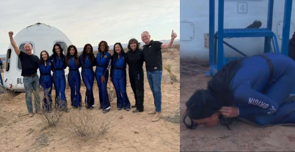 BLUE ORIGIN – Η Κέιτι Πέρι, η Λόρεν Σάντσεζ και άλλες τέσσερις γυναίκες «ΤΑΞΙΔΕΨΑΝ ΣΤΟ ΔΙΑΣΤΗΜΑ» (ΒΙΝΤΕΟ)