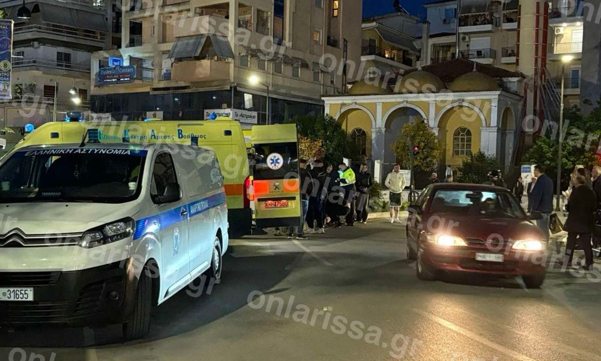 ΣΟΒΑΡΟ ΤΡΟΧΑΙΟ στη Λάρισα: Ντελιβεράς συγκρούστηκε με ηλεκτρικό πατίνι