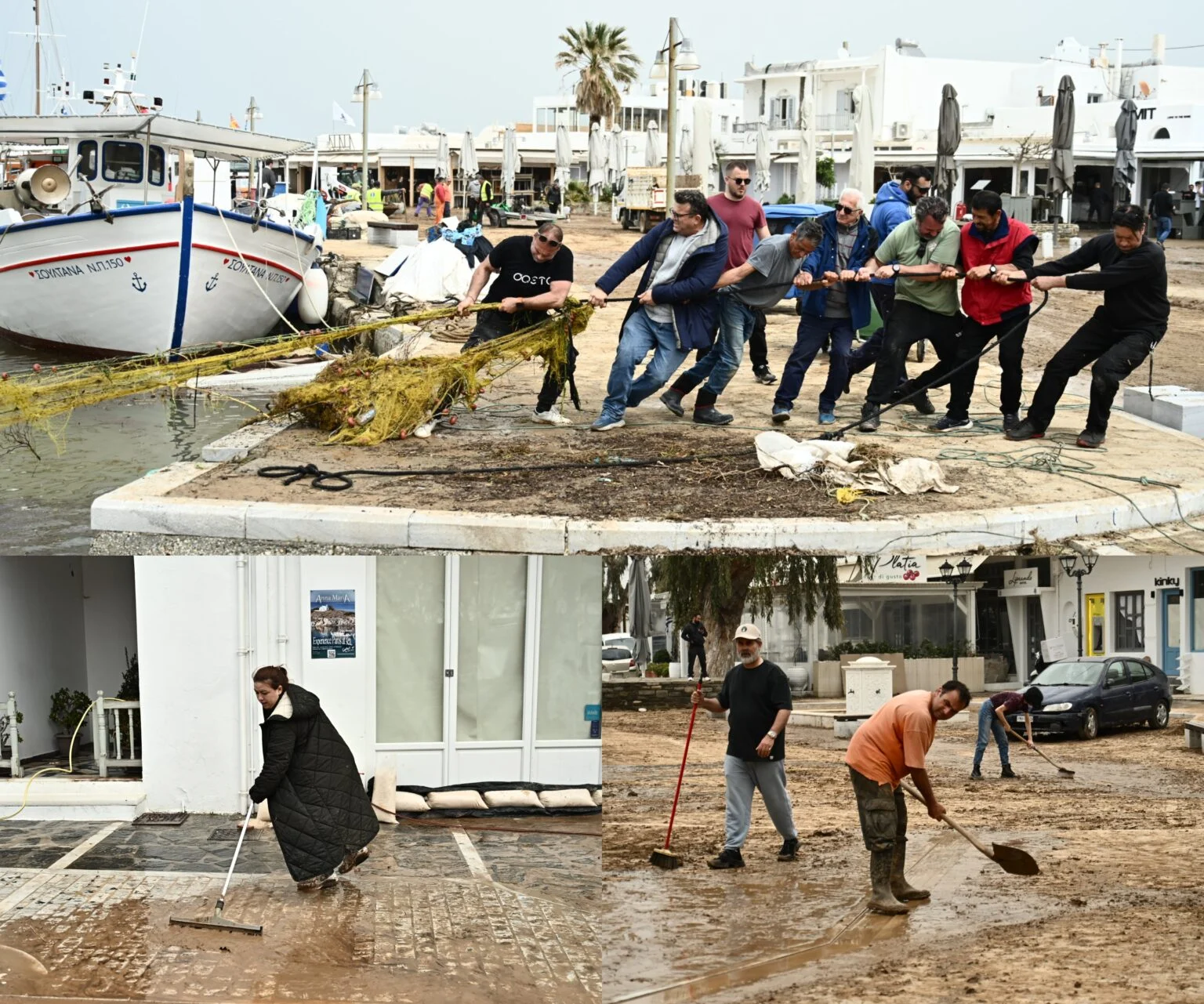 Το αποτύπωμα της κακοκαιρίας: Πάρος, Μύκονος και Χανιά σε ερείπια – Λάσπη, χάος και ανυπολόγιστες ζημιές (Φωτό & Βίντεο)