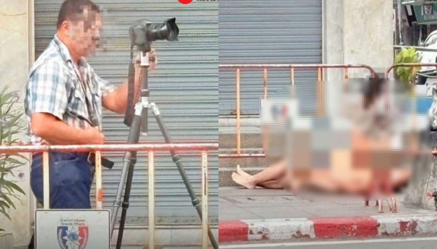 Πεζοδρόμιο έγινε… «στούντιο» – Έστησαν κάμερα και έκαναν σεξ στη μέση του δρόμου