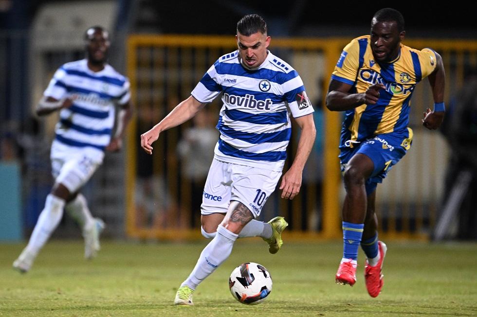 Super League: Αστέρας Τρίπολης – Ατρόμητος 1-4 και ΟΦΗ – Άρης 1-1 για τα πλέι οφ