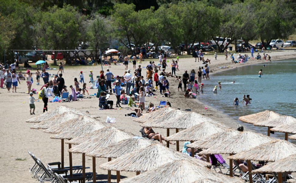 «ΣΥΛΛΗΨΕΙΣ» στην Ανάβυσσο για παράνομη κατάληψη παραλίας με ομπρέλες και ξαπλώστρες