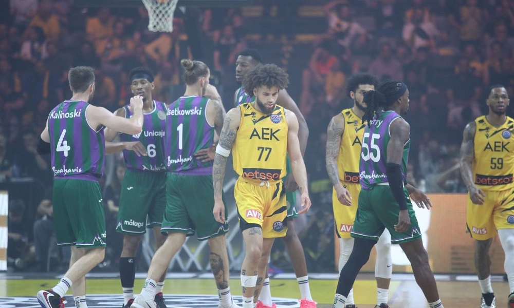 BCL Final Four 2025: ΑΕΚ – Μάλαγα 65-71 – «Πάλεψε» σκληρά, αλλά δεν τα κατάφερε η «Ένωση»