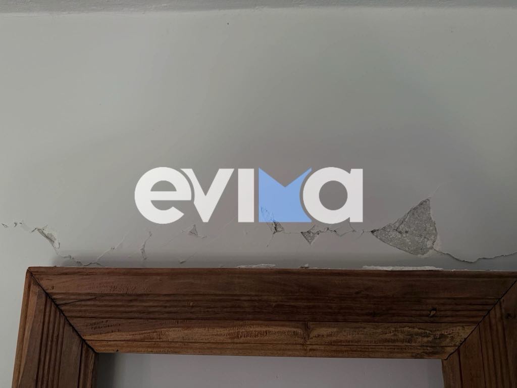 Σεισμός στην Εύβοια: «Ήταν δυνατός και είχε βοή, φοβηθήκαμε πολύ» – Ρωγμές σε σπίτια