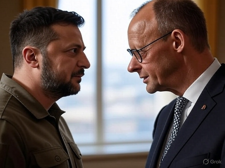 Συνάντηση Μερτς και Ζελένσκι σήμερα στο Βερολίνο
