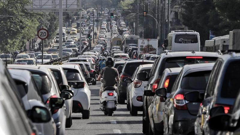 «Μποτιλιάρισμα» λόγω τροχαίου στην Κηφισίας