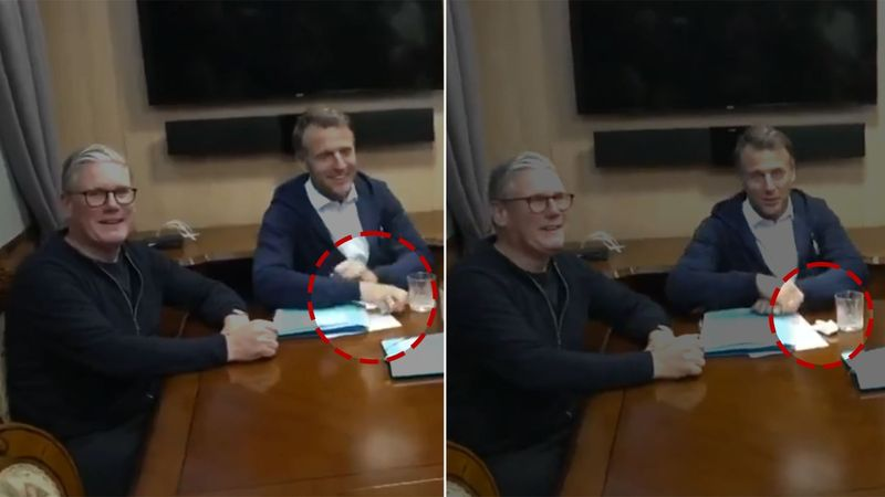 ΣΑΛΟΣ με την… «κοκαΐνη» του Macron – «Ένιωσαν αμήχανα»