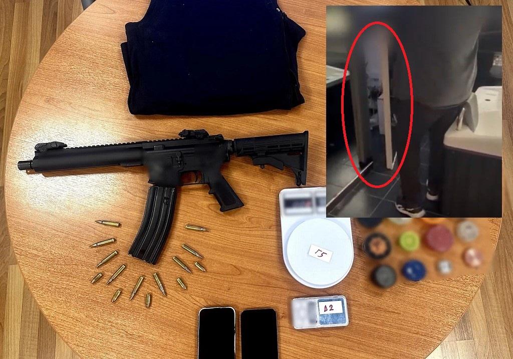 Υπόθεση που θυμίζει ταινία δράσης – Το μυστικό πίσω από καθρέφτη μπάνιου