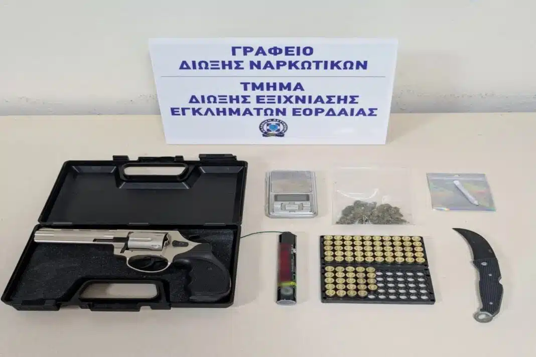 «Τσίμπησαν» 31χρονο με κάνναβη – Τυχαίος έλεγχος «ξεσκέπασε» περίστροφο