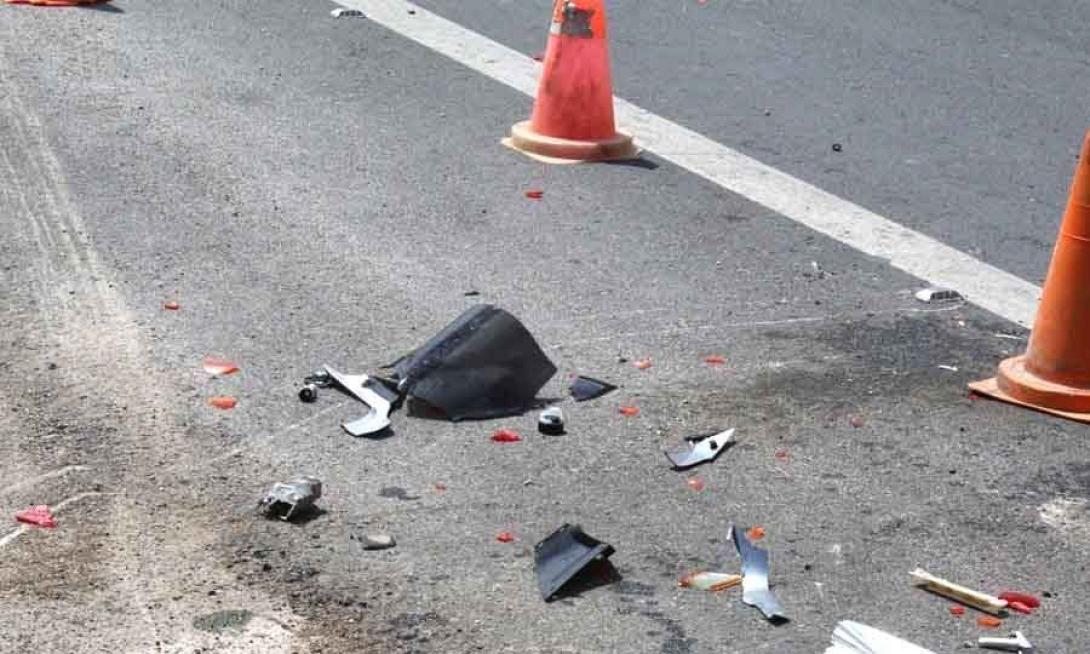 «Διασταύρωση-τρομου» – Φορτηγό συγκρούστηκε με μοτοσικλέτα (ΦΩΤΟ)