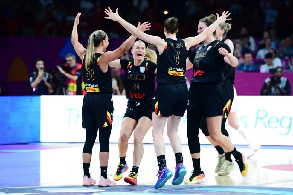 Ισπανία – Βέλγιο 65-67: «Πρωταθλήτριες Ευρώπης» με φοβερή ανατροπή οι Βελγίδες