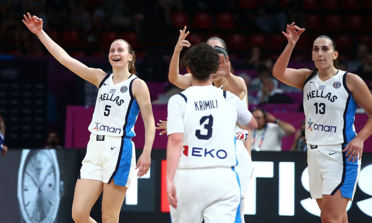 Eurobasket Γυναικών: «Θετικό ξεκίνημα» για την Ελλάδα κόντρα στην Ελβετία (87-65)