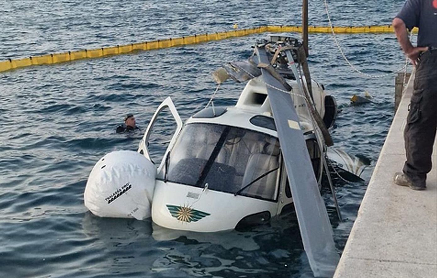 Το ελικόπτερο της Βουλιαγμένης σώθηκε μόνο από… τύχη