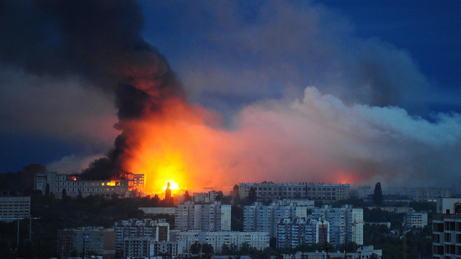 Ουκρανία: Μαζική πυραυλική «ΕΠΙΘΕΣΗ» στο Κίεβο! (BINTEO)