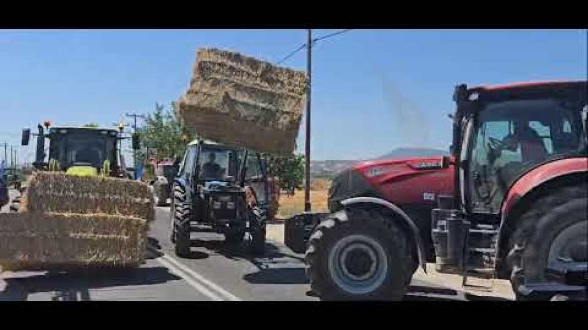 Εμβόλια δεν ήρθαν, αποζημιώσεις δεν δόθηκαν – Οι κτηνοτρόφοι απαντούν με μπλόκα (ΦΩΤΟ)