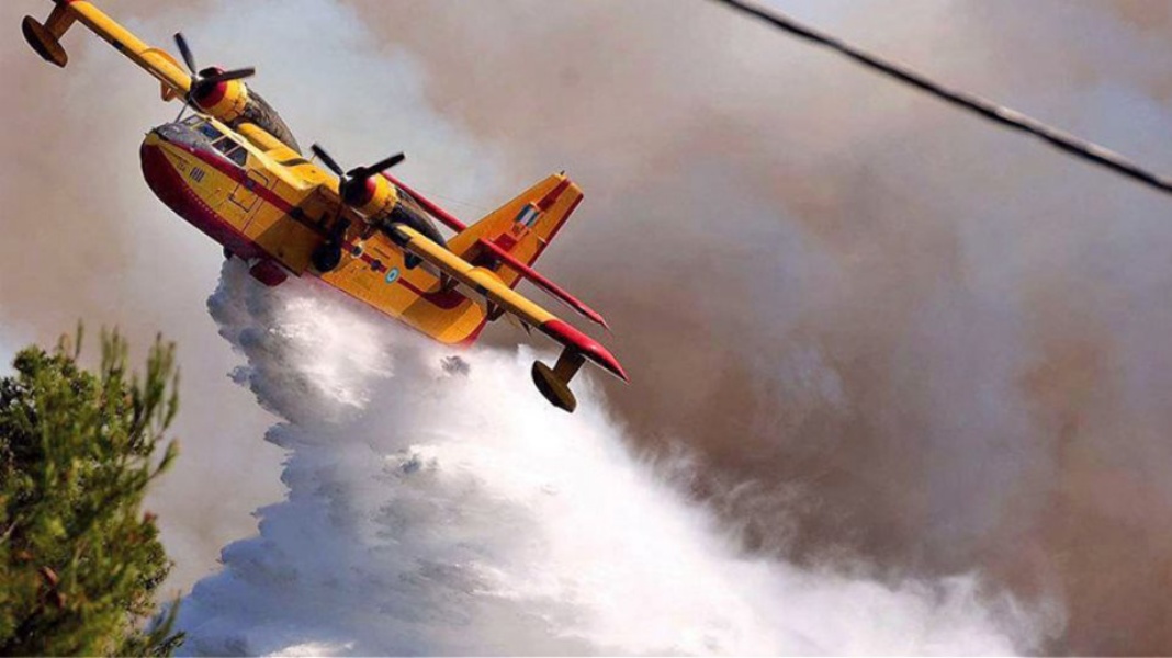 Μεγάλη φωτιά στα Χανιά – 112 για εκκένωση του χωριού Τεμένια