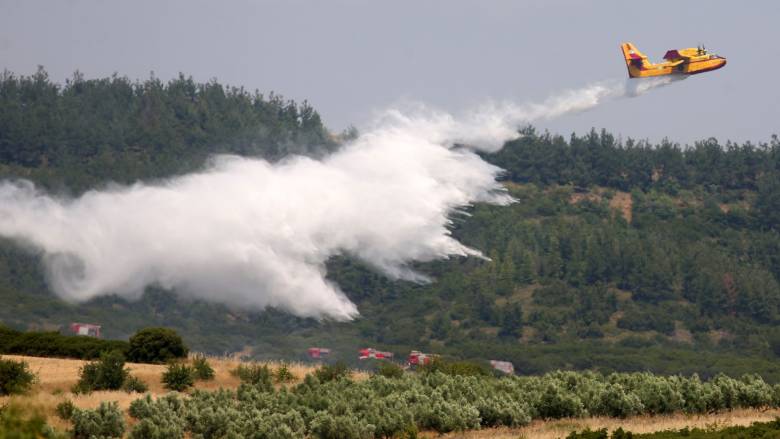 «ΦΩΤΙΑ» σε αγροτοδασική έκταση στη Μεσσηνία