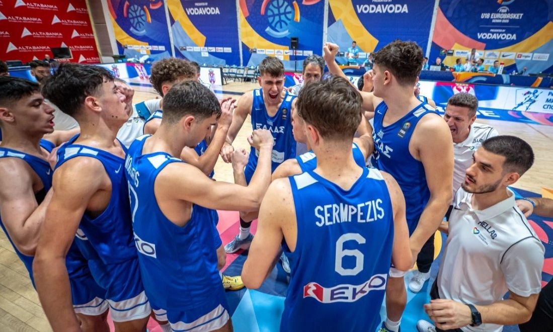 Eurobasket U18: « Διέλυσε» τα Σκόπια η Ελλάδα