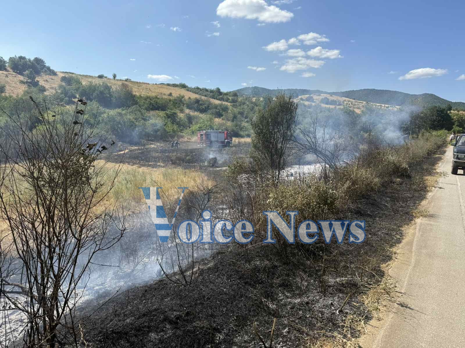 Νέα φωτιά στην περιοχή Αγίου Αντωνίου – Αγίου Μάρκου στα Κρούσια δήμου Κιλκίς (ΒΙΝΤΕΟ)
