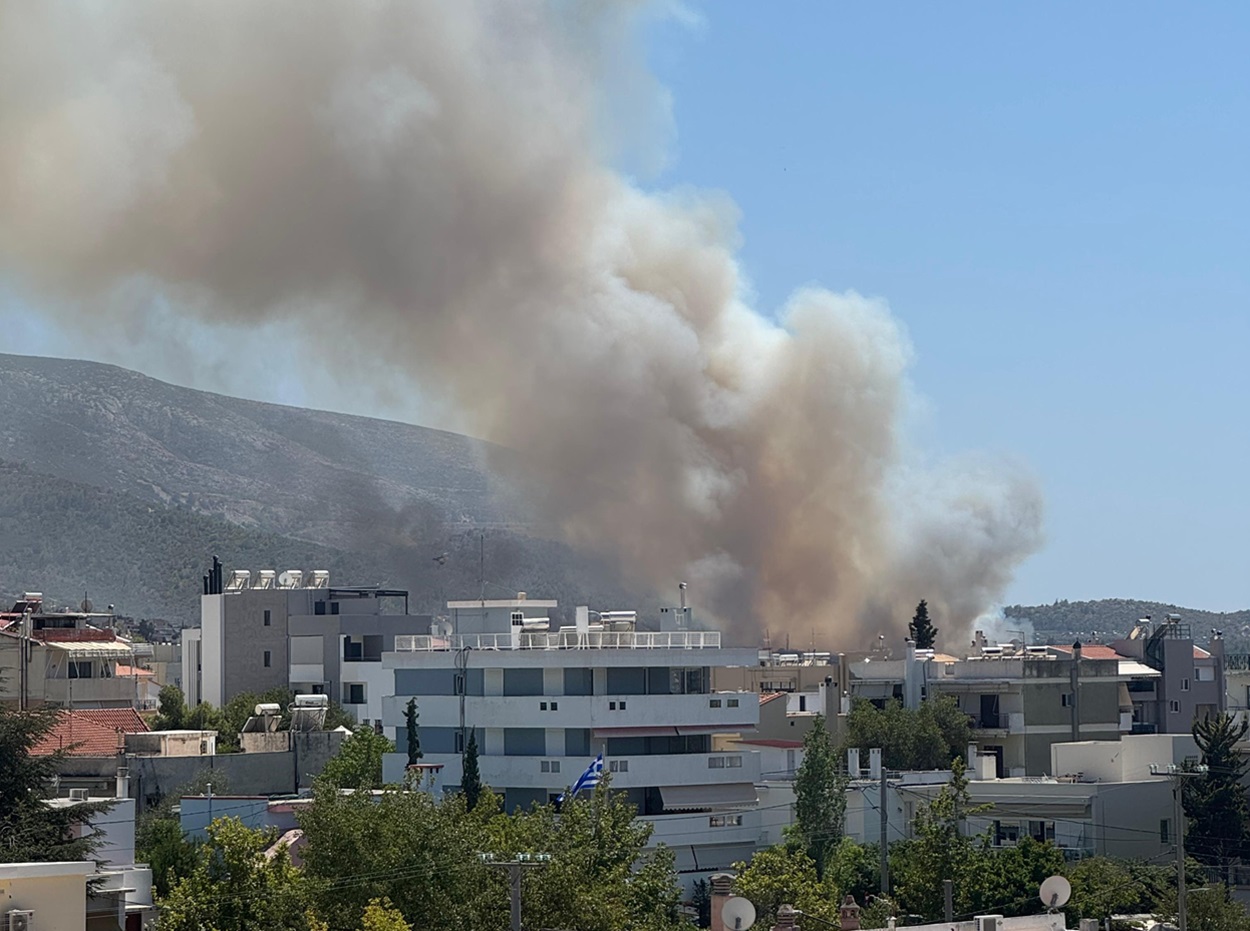 Πώς ξεκίνησε η φωτιά στους πρόποδες του Υμηττού;