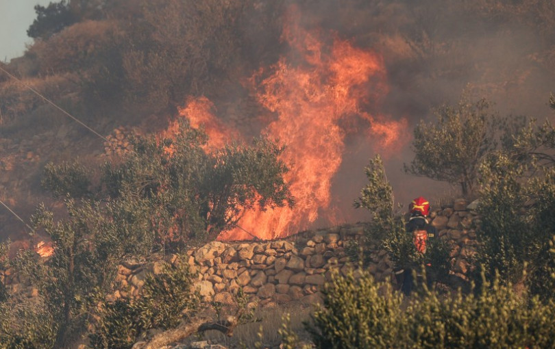 Φωτιές στο Κιλκίς – Ύφεση παρουσιάζουν οι πυρκαγιές