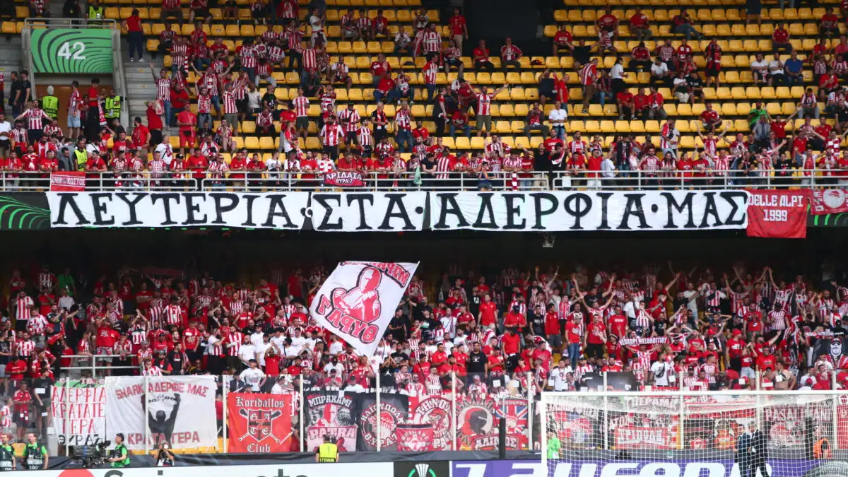 Ταυτοποιήθηκαν 11 άτομα για φθορές στην OPAP Arena στον τελικό Ολυμπιακός – Φιορεντίνα