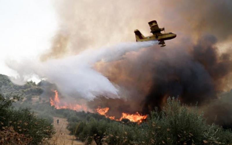 Πολύ υψηλός «κίνδυνος» πυρκαγιάς αύριο σε 7 περιοχές