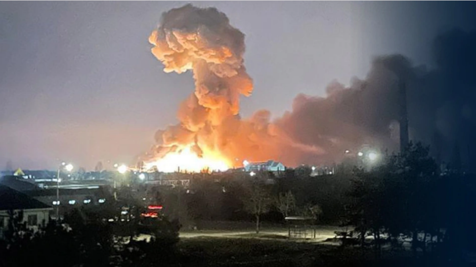 «Ουκρανική επίθεση» με drone προκαλεί ζημιές σε βιομηχανική εγκατάσταση στο Saratov