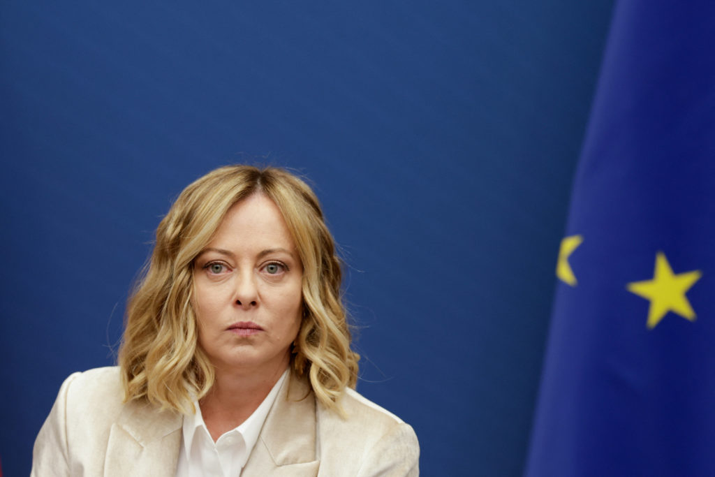 Μελόνι: Σταθερή η στήριξη της Ιταλίας στην Ουκρανία