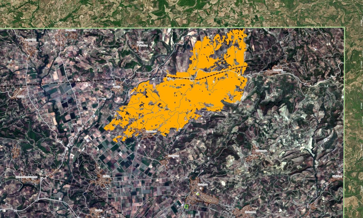 Ηλεία: Κοντά 8.000 στρέμματα καμένης γης άφησε πίσω της η φωτιά