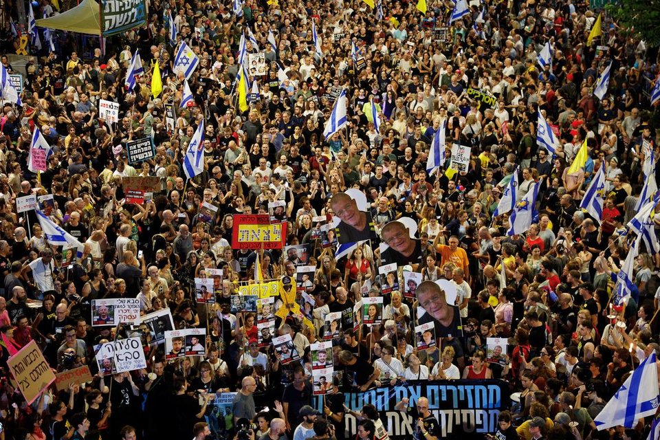 Μαζικές διαδηλώσεις στο Ισραήλ «κατά του πλάνου κατάληψης της Γάζας»