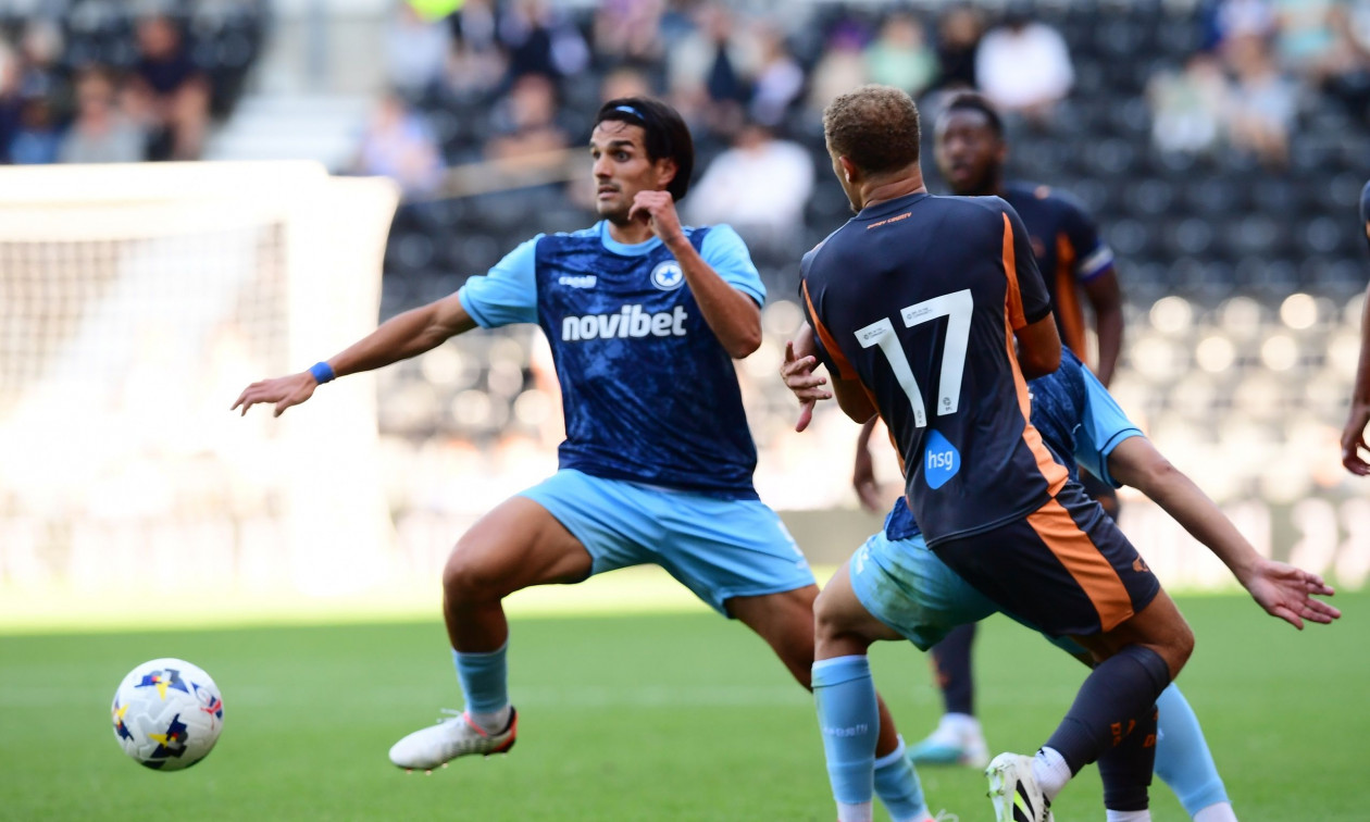 Ντέρμπι Κάουντι – Ατρόμητος 2-0: Ήττα αλλά με καλά στοιχεία