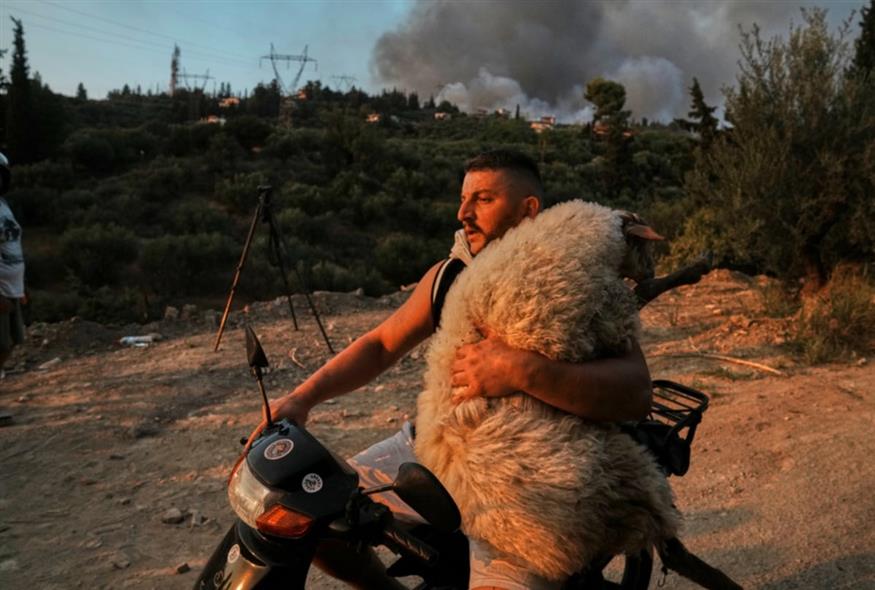 Αγκαλιά μέσα στον τρόμο – Η φωτογραφία που έγινε σύμβολο ελπίδας (ΒΙΝΤΕΟ)